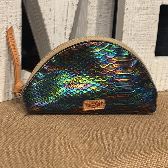 Consuela Sirena Large Domed Cosmetic Bag. - Picture 4 of 9